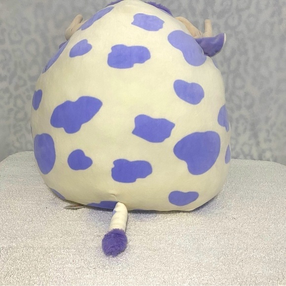 Squishmallow 16" Conway The Purple Spotted Highland Cow Plush Toy - Picture 2 of 8